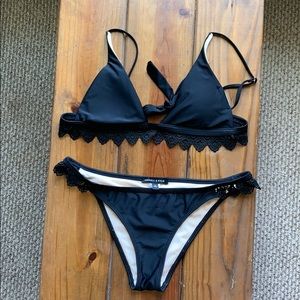 Kendall and Kylie Black Bikini Set